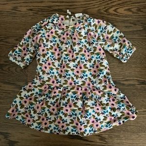 Egg New York Floral Corduroy Dress